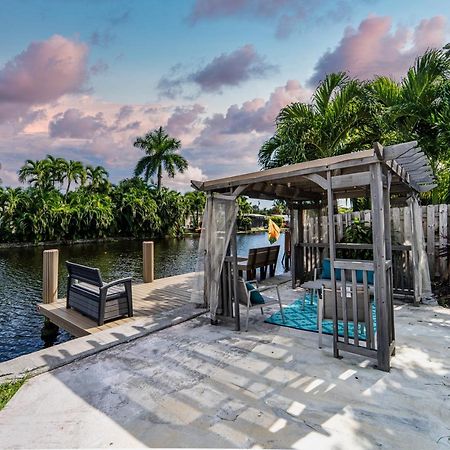 Central Waterfront Villa Salt Wtr Pool Near Beach Fort Lauderdale Dış mekan fotoğraf