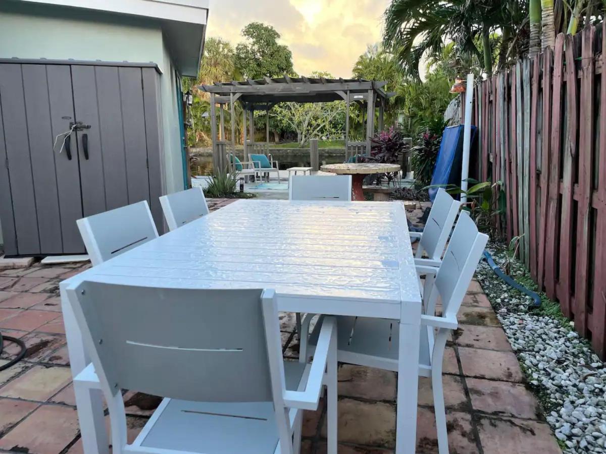 Central Waterfront Villa Salt Wtr Pool Near Beach Fort Lauderdale Dış mekan fotoğraf